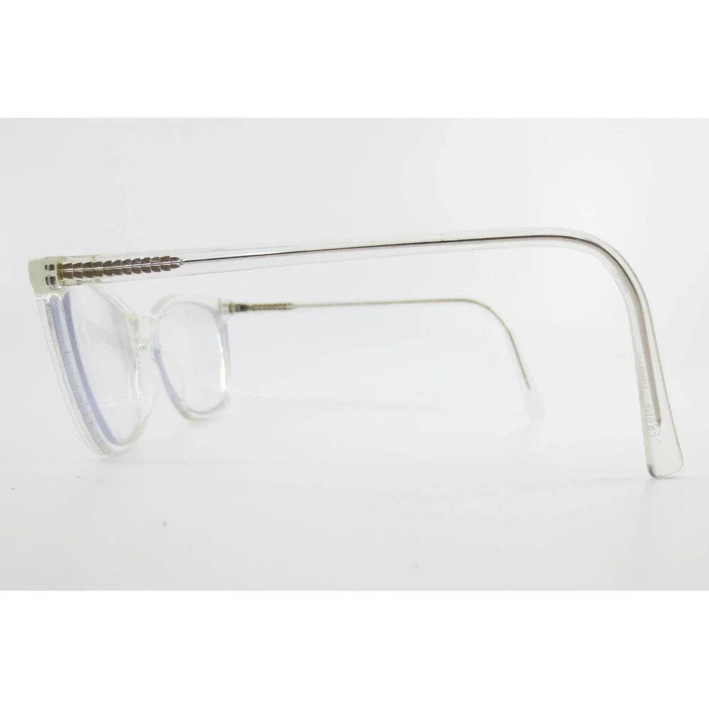 Warby Parker WP 20208 Crystal Eyeglasses Clear Cat Eye Frames 56-16-145 Womens